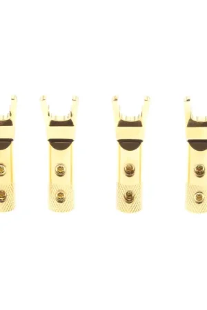 VIBORG VS702G Fourches Cuivre Pur Plaqué Or Ø4.5mm (Set x4) | Produit phare