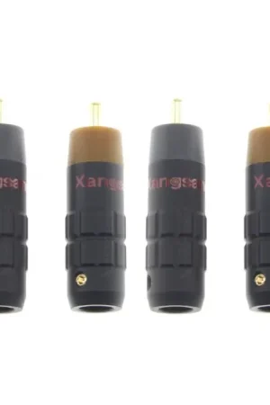 XANGSANE XS-R13 Connecteurs RCA Plaqué Or 24k Ø7mm (Set x4) - Commandez dès aujourd'hui