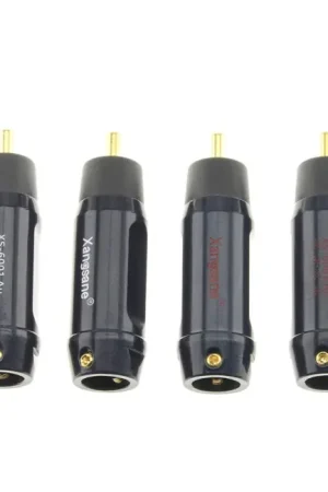 XANGSANE XS-6001AU Connecteurs RCA Plaqué Or 24k Ø8.5mm (Set x4) - Prix spécial