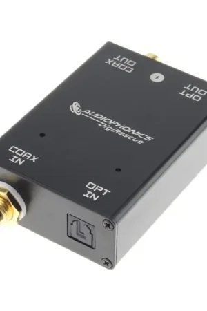 Expédition rapide | AUDIOPHONICS DIGIRESCUE Reclocker SPDIF Optique Coaxial Isolation Galvanique 24bit 192kHz