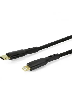 Nouveauté - Câble USB-C Mâle vers Lightning Mâle Plaqué Or 1m