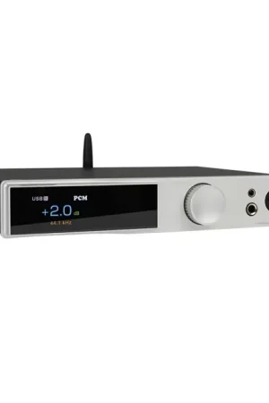 SMSL DO400 DAC ES9039MSPRO Amplificateur Casque XMOS XU316 Bluetooth 5.1 LDAC 32bit 768kHz DSD512 MQA-CD Argent | Plus que quelques jours