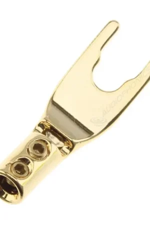 Fourche Cuivre Plaqué Or 24k Ø4mm (Unité) | Prix réduit