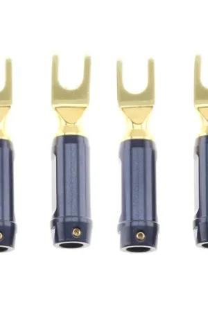 XANGSANE XS-008 Fourches Plaqué Or 24k Ø8mm (Set x4) - Prêt à expédier
