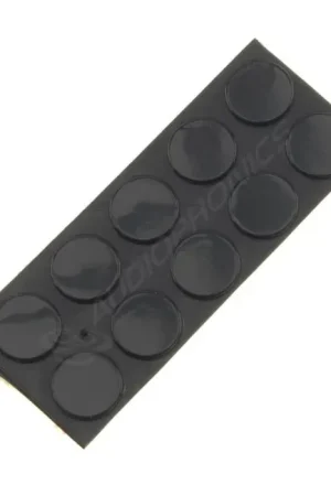 3M Pieds Silicone 15x2mm Noir (Set x10) - Commandez maintenant