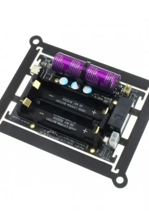 IAN CANADA PUREPI II 2026 Module d'Alimentation Double à Supercondensateur / Batteries pour Raspberry Pi 5V / 3.3V - Haute qualité