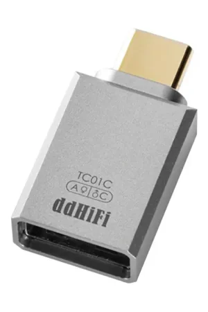 DD TC01C Adaptateur USB-A Femelle vers USB-C Mâle Plaqué Or - Livraison express