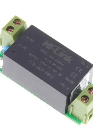 Tout juste disponible - Module d'Alimentation Convertisseur AC/DC 110/230V AC vers 12V DC 3W 250mA