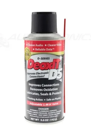 Expédition immédiate - CAIG DEOXIT D5S-6-LMH Spray Nettoyant Contact Désoxydant 182ml