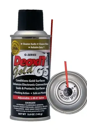 Offre spéciale - CAIG DEOXIT GOLD G5S-6 Spray Nettoyant Contact Désoxydant 182ml