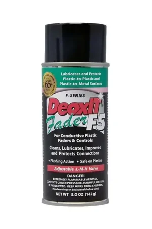 CAIG DEOXIT F5S-H6 Spray Lubrifiant et Nettoyant pour Faders 182ml - Nouveau produit
