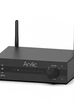 ARYLIC BP50 Préamplificateur DAC ES9023P Bluetooth 5.2 aptX HD aptX Adaptive 24bit 192kHz | Plébiscité par les clients
