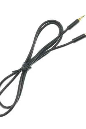 Qualité professionnelle | Câble Jack 3.5mm Mâle vers Jack 2.5mm Mâle Mono Plaqué Or 1m
