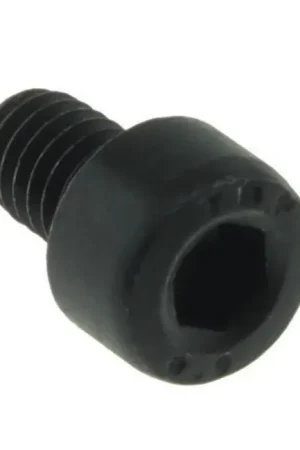 Vis TCHC Tête Cylindrique à 6 Pans Creux Acier 8.8 M4x6mm Noir (x10) - Vente flash