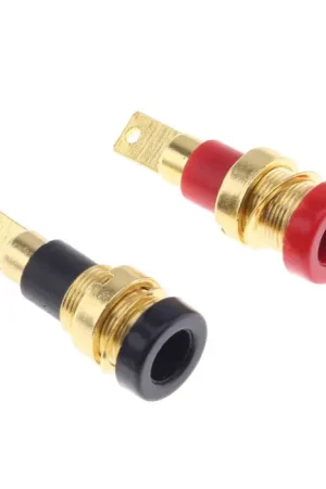 Embases pour Fiches Banane Plaqué Or 4mm (La paire) | Dernier arrivage