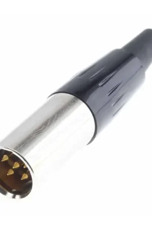 HICON HI-XMCM5 Connecteur Mini-XLR Mâle 5 Pôles Ø3.5mm (Unité) - Achat sécurisé