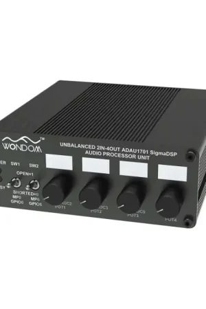 Achetez en ligne - WONDOM AA-AP23123 ADAU170 Processeur audio Numérique DSP / Préamplificateur