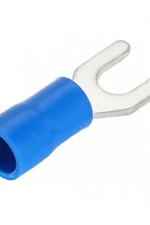 Incontournable - SV 2-4S Fourche laiton isolée à sertir 1.5 - 2.5mm² Ø4.3mm (Set x10)
