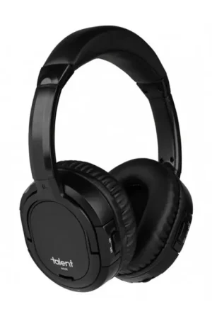 Bientôt épuisé | TALENT NOIR SILENT DISCO Casque audio sans-fil UHF/RF pour Écoute Groupée