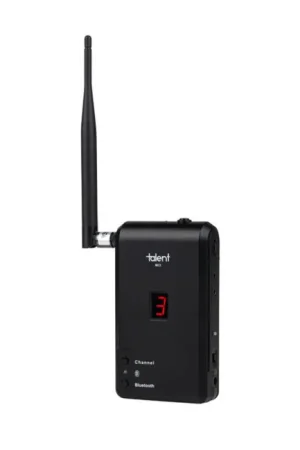 Meilleure vente | TALENT MC3 Transmetteur audio portable pour casque Silent disco UHF/RF