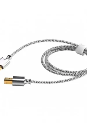 DD TC07BA Câble USB-B vers USB-A Argent Pur / Cuivre OFC OTG 50cm - Prix spécial