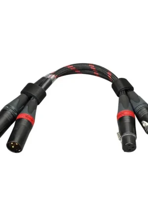 Prix promo - TOPPING TCX1 Câbles de Modulation XLR 0.75m (La paire)