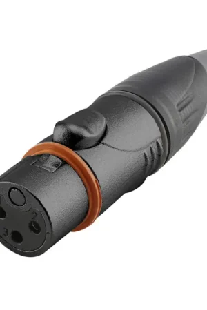 Profitez-en maintenant - HICON HI-X3CF-HD-B Connecteur XLR Femelle 3 Pôles Ø6.5mm (Unité)