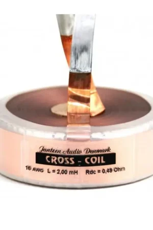 Offre | JANTZEN AUDIO CROSS COIL Bobine Cuivre Plat 16AWG 0.11mH