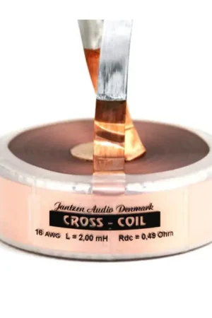 Retour facile - JANTZEN AUDIO CROSS COIL Bobine Cuivre Plat 14AWG 0.12mH