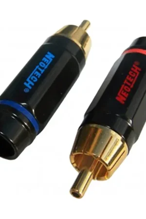 NEOTECH DG-202 Connecteurs RCA Cuivre OFC Ø9mm (Set x4) - Jusqu'à épuisement des stocks