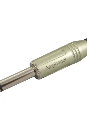 Nouveau lancement - AMPHENOL ACPM-GN Connecteur Jack 6.35mm Mono Mâle Ø7mm