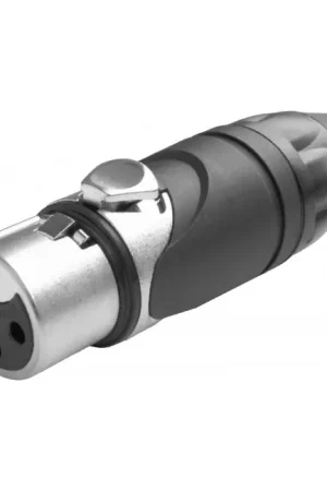 Vente flash - AMPHENOL AXX3F Connecteur XLR 3 Pôles Femelle Ø8mm