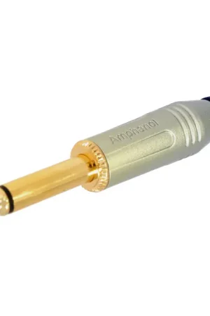 AMPHENOL ACPM-GN-AU Connecteur Jack 6.35mm Mono Mâle - Nouveau produit
