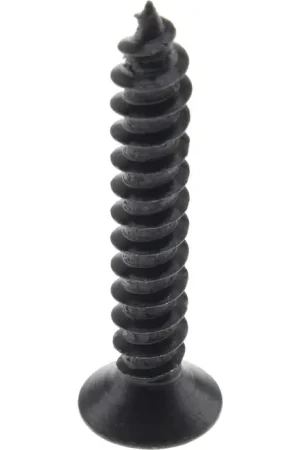 Vis à Bois Tête Fraisée à Six Pans Creux BTR M4x20mm Acier Noire (x10) | Prix cassé