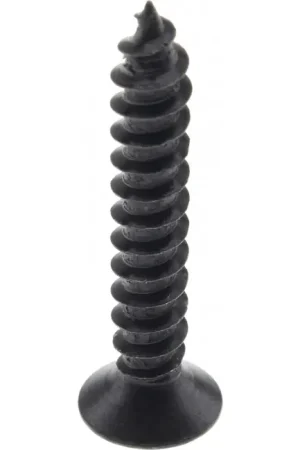 Disponible à la commande - Vis à Bois Tête Fraisée à Six Pans Creux BTR M4x30mm Acier Noire (x10)