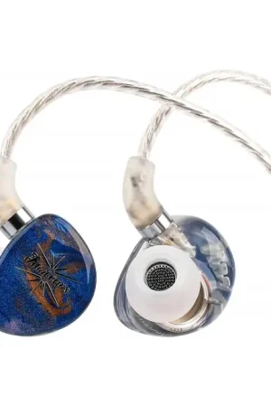 Offre exceptionnelle - KIWI EARS x CRINACLE SINGOLO Écouteurs Intra-Auriculaires Bleu