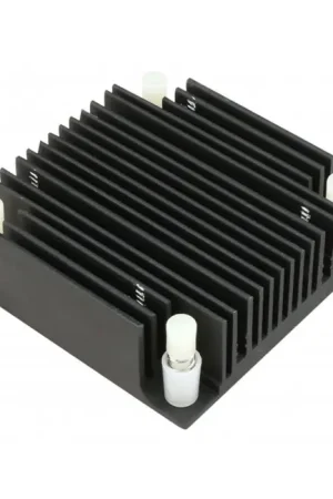 Offre spéciale - Radiateur Dissipateur Thermique Aluminium Anodisé 50x50x18mm Noir