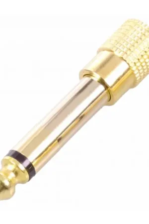 Vente flash | Adaptateur Jack 6.35mm Mâle Mono vers Jack 3.5mm Femelle Mono