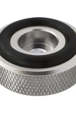 Pied Aluminium Moleté Ø30x10mm Argent(Set x4) - Remise supplémentaire