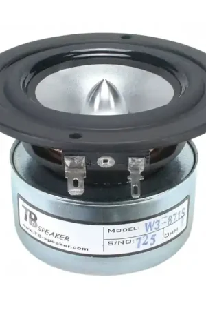 Tout juste ajouté - TANG BAND W3-871SC Haut-Parleur Large Bande 12W 8Ω 86dB Ø9.3cm