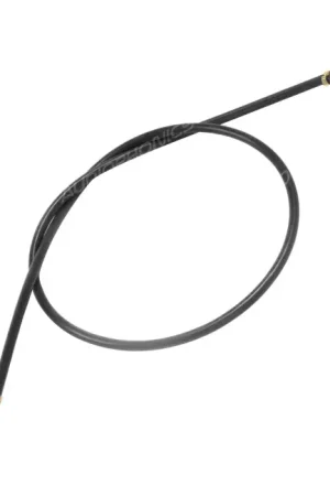 Vente flash | Câble VH 3.96mm Femelle Sans Boîtier 1 Pôle Plaqué Or 60cm Noir (x10)