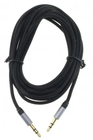 Câble Jack 3.5mm Mâle vers Jack 3.5mm Mâle Stéréo Plaqué Or 1m - Tout juste disponible