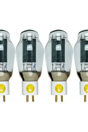 ELECTRO-HARMONIX 300B GOLD GRID Tubes Triodes Platinum Matched (Quad Appairé) - Envoi rapide