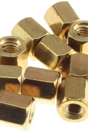 Entretoises Laiton M2.5x6mm Femelle / Femelle (x10) | Offre spéciale