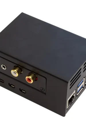 Disponible à la commande - HIFIBERRY Boîtier Acier pour Raspberry Pi 5 et Modules HiFiBerry