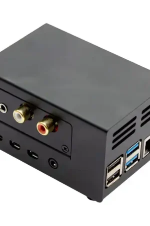 Disponible dès maintenant - HIFIBERRY Boitier Acier pour Raspberry Pi 4 et modules HiFiberry