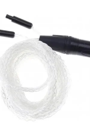 ATAUDIO Câble pour Casque XLR 4 Pins Mâle vers 2xHD800 Mâles Argent 3m | Réduction