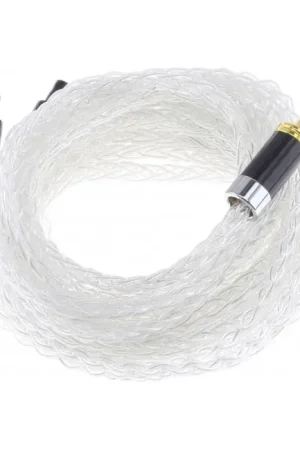 ATAUDIO Câble pour casque Jack 4.4mm TRRRS Mâle vers 2xHD800 Mâles Argent 3m - Envoi rapide
