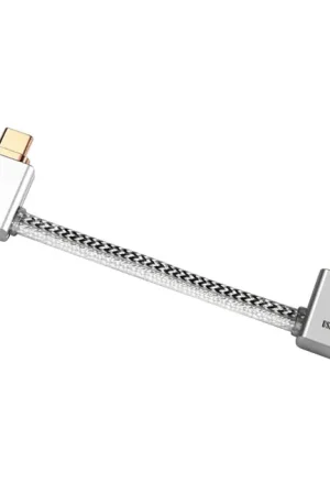 Prix cassé | DD TC09L Câble USB-C Mâle vers USB-C Mâle Plaqué Argent et Or