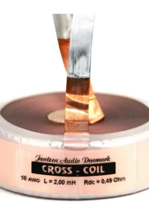 JANTZEN AUDIO CROSS COIL 000-7766 Bobine Cuivre Plat Cuivre 16AWG 0.68mH 0.29 Ohm | Offre flash